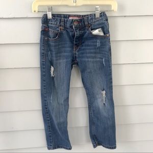 Child’s Tommy Hilfiger “Rebel Skinny” jeans size 5 adjustable distressed